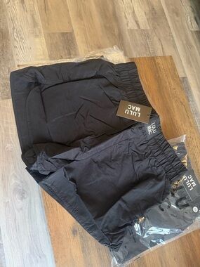 Women's Black Athletic Shorts